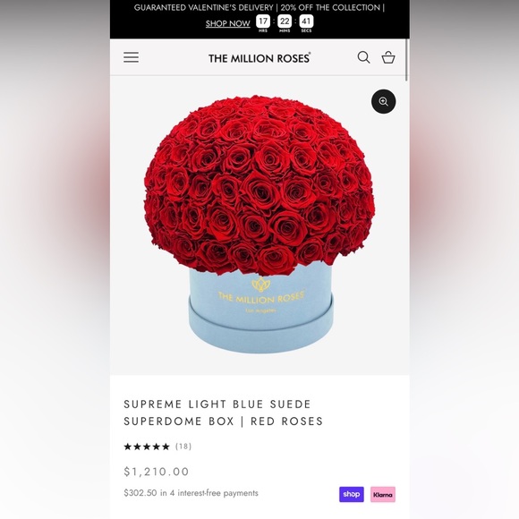 Million Roses Other - SUPREME BORDEAUX SUEDE SUPERDOME BOX | BURGUNDY ROSES